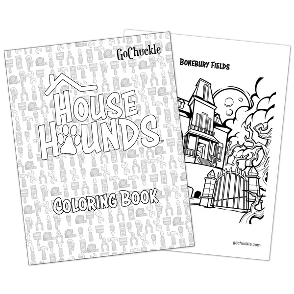 House Hounds Coloring Book