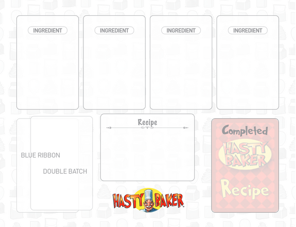Hasty Baker Printable Playmat
